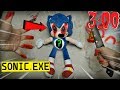 (СТРАШНО) РАЗРЕЗАЛ НАСТОЯЩЕГО SONIC.EXE в 3:00 *что внутри соника*