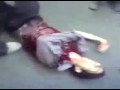 Protestor Proportedly attacked by Iranian Police with axe