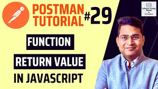 Postman Tutorial #29 - Function Return Value in JavaScript