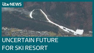 French ski resort businesses unsure of future if warm weather continues | ITV News