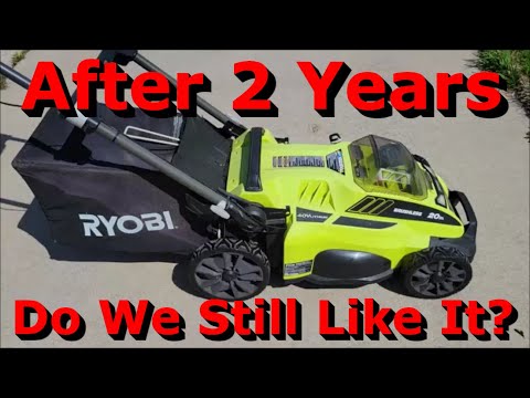 My Ryobi 40-Volt Lawn Mower 2 Year Review | Is It Any Good?