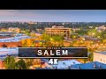 Salem oregon from above a stunning 4k aerial drone tour  dream trips