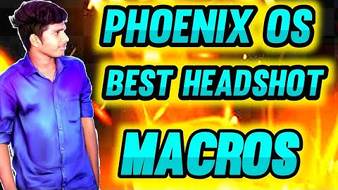 the best headshot macro in phoenix os in tamil 2021|mobile macro best headshot settings in tamil