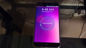 Unity8 Desktop Greeter Preview (Split Greeter)