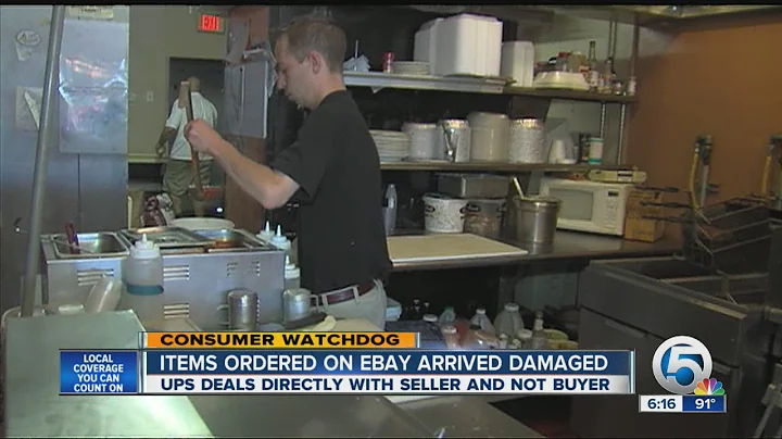 Items ordered on Ebay arrived damaged