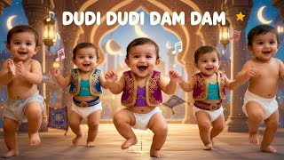 Dudi Dudi Dam Dam Dance 💃 💃  | Dodi Dodi Dum Dum Cutest Babies Dancing | Kids Hindi Rhymes #dudidudi