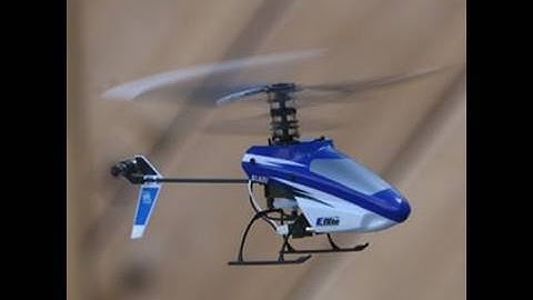 Blade mSR Helicopter with Swashplate mod + HARD FLYING.