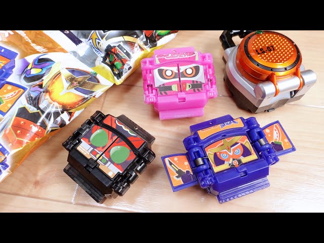 OOO, Gaim, and Ex-Aid are all in DX form at once! DX Legend