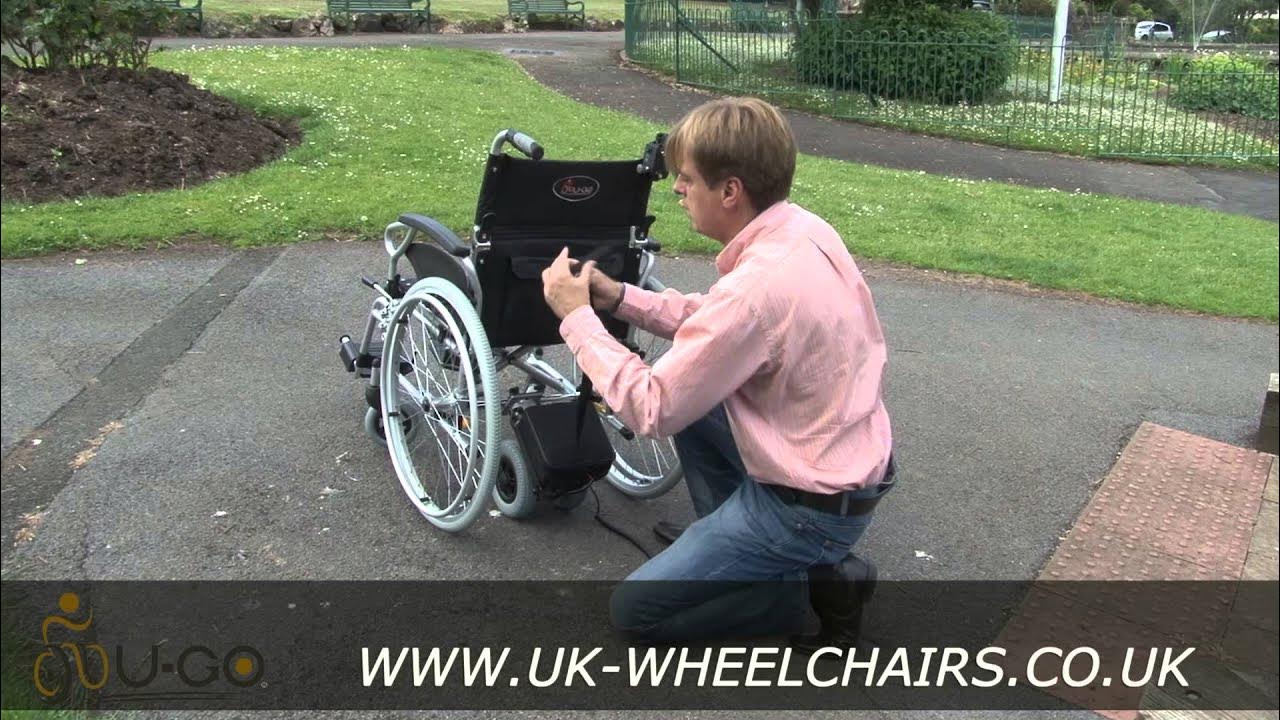 Wheelchair Power Pack easy to install and to use ! YouTube