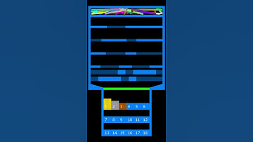 Mini Quick Marble Race 03 in Algodoo - #Shorts