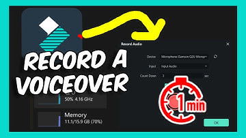 Filmora Tutorial How To Record A Voiceover In Filmora