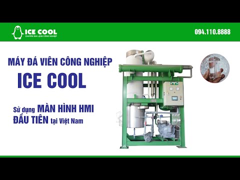 Video Máy làm đá viên sạch tinh khiết ICE COOL || Ice Machine - youtube