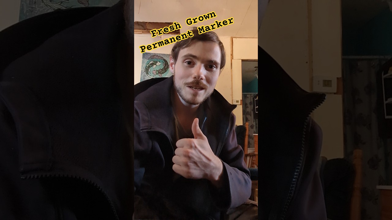 Freshly Grown Permanent Marker 