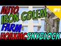 HoaxMC Skyblock EP 4 - How To Make an IRON GOLEM Spawner/Farm