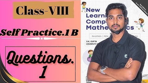 🔥Rational Numbers chapter 1A New Learning Composite Mathematics ||Self Practice-1B || #skgupta