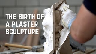 Casting a plaster sculpture: from mold to finish | FEN DE VILLIERS ATELIER