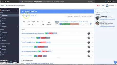 ManageBac Tutorial: Task Details