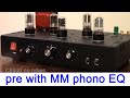 introducing tube preamp with PHONO EQ model BL-2A, 12AX7 6SL7 6SN7 6X5 FLUXION audio