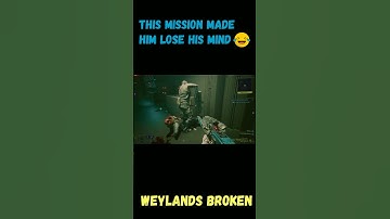 Weyland has stopped working... #bug #gaming #glitch #cyberpunk2077  #funny