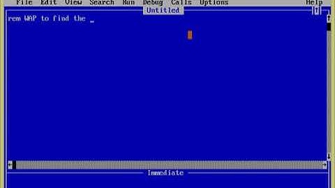 8 Tutorial on QBASIC Control Statements.