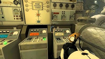 Portal 2 - First time playthrough - Chapter 7 part 2/5