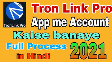 How to Create Tronlink Pro Wallet || Tronlink Pro par account Kaise banaye | Tron Link Pro
