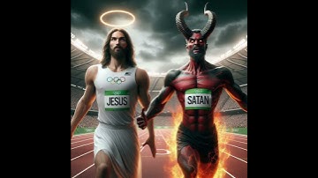 Thumbnail of Jesus vs Satancome follow mebible storiesbible animation