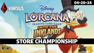 Round 1 Lorcana Store Championship: Ruby/Amethyst vs Ruby/Sapphire