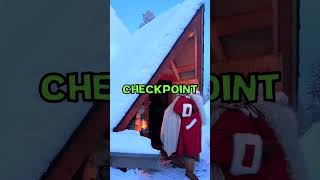 Panicked Santa Falls Off Parade Float, Flees to Military Checkpoint 🚨 #shorts #youtubeshorts #fyp