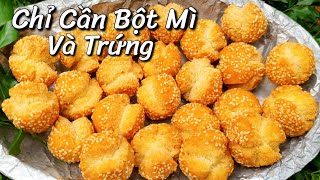 ✅Bỏ Túi Ngay Món Bánh Đơn Giản Chỉ Với Nguyên Liệu Dễ Tìm Giòn Bên Ngoài Xốp Thơm Ngon-Lê Phúc