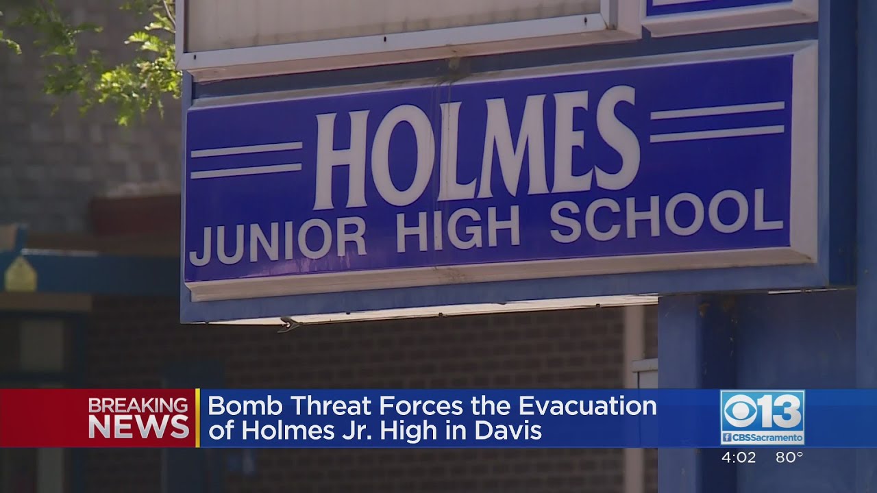 Bomb Threat Forces Evacuation Of High School In Davis - YouTube