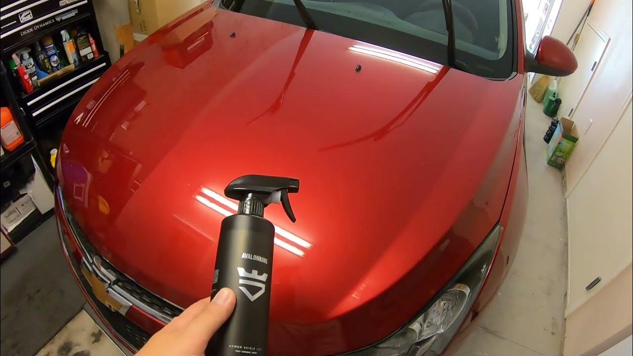 ARMOR SHIELD LITE CERAMIC SPRAY REVIEW By Avalon King YouTube