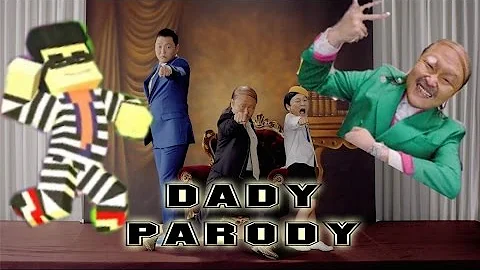 PSY - DADDY PARODY MUSIC VIDEO (Little PSY NIKO MIX minecraft