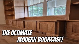 Modern Bookcase Installation