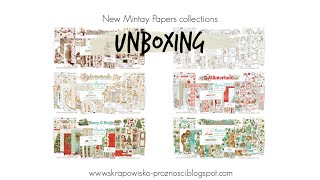 Mintay Papers Summer 2020 Release - unboxing