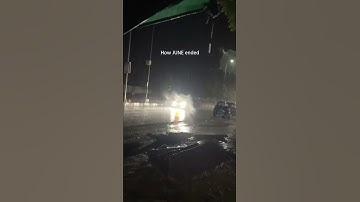 Thumbnail of How June is ending ⛈️ #hindisong #song #monsoon #rain #weather