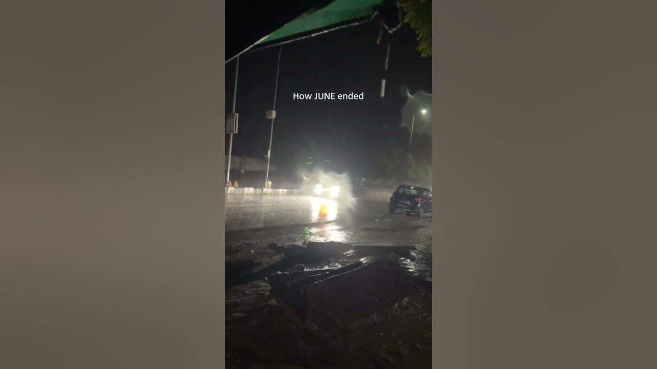 How June is ending ⛈️ #hindisong #song #monsoon #rain #weather