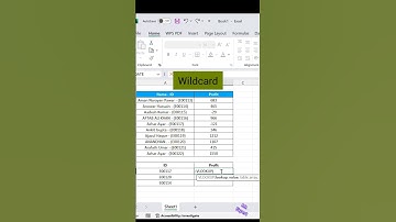Wildcard in excel #exceltech #tutorial  #ytshorts #advancedexceltutorial #viralfeed