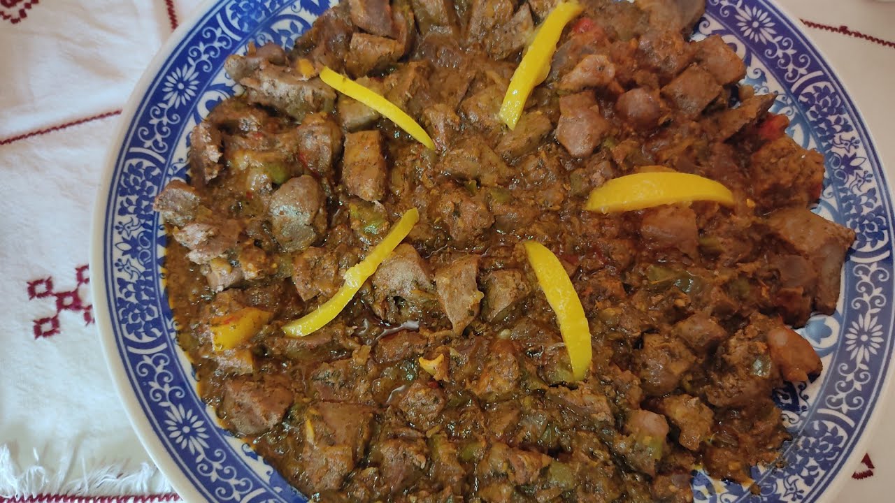 تحضير الكبدة و القلب و الكلاوي على طريقتي الخاصة ، اللذة ياسلام و طريقة سهلة و سريعة 💯