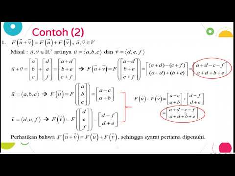 Kuliah 6   Transformasi Linear