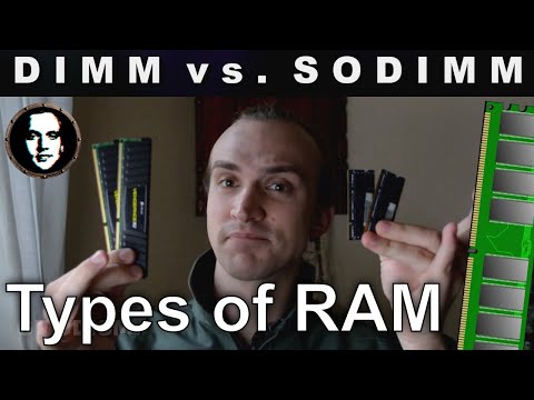 What is the difference between a DIMM and SODIMM (DRAM)