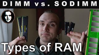 В чем разница между DIMM и SODIMM (DRAM)