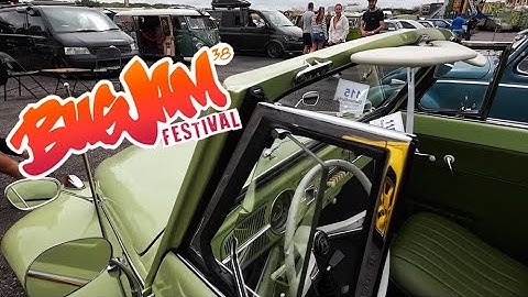 BUGJAM 38 - Show Shine Rust Rat Video - VW Bug Bus Type3 Transporter T4 T5 T6 Golf Polo Aircooled