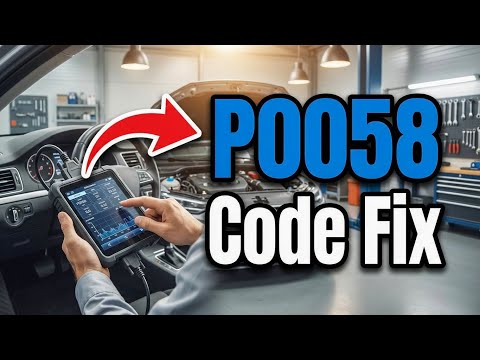 How To Fix P0058 Code - HO2S Heater Control Circuit High Bank 2 Sensor 2 Repair