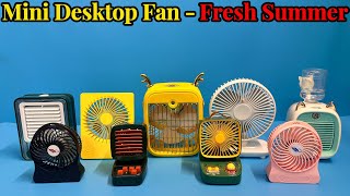 Mini Fan Humidifier - Air Conditioner Water Spray Fashion Fan | Unboxing And Review