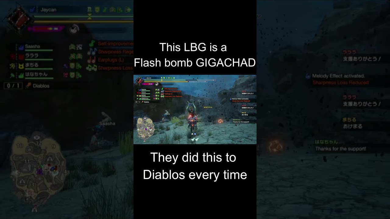 This LBG was a GOD with flashbombs!