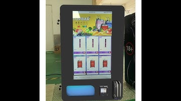 Age verficiation vape vending machine with new smart user interface system
