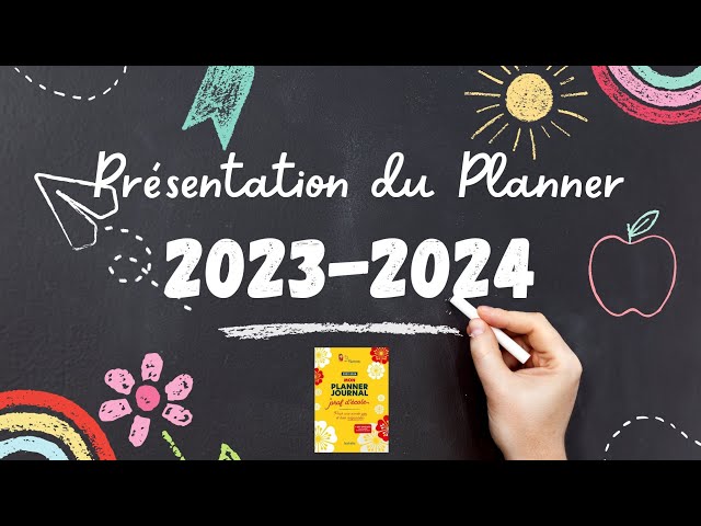 Agenda de bord journalier enseignant 2023-2024: cahier journal enseignant  2023 2024 425 pages, 1 pages par jour, pour bien Planifier Et S'organiser