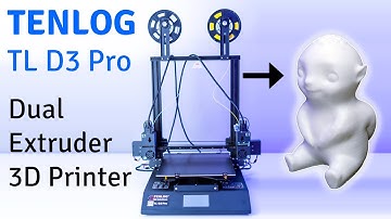 TenLog TL D3 Pro Printer Review - Independent Dual Extruder 3D Printer