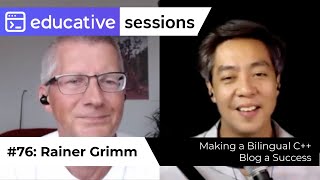 Making A Bilingual C Blog A Success With Rainer Grimm Of Modernes C Educative Sessions